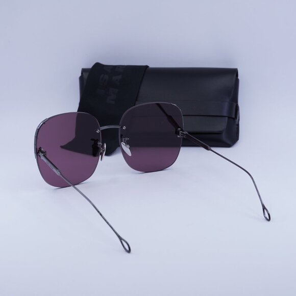 Final Price! Isabel Marant IM 0055/S KJ1 U1 Ruthenium/Plum Sunglasses - Picture 6 of 11